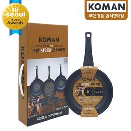 [KOMAN] Shinewon Titanium Coated Frying Pan 20cm-Nonstick Cookware 6-Layers Coationg Frying Pan - Made in Korea